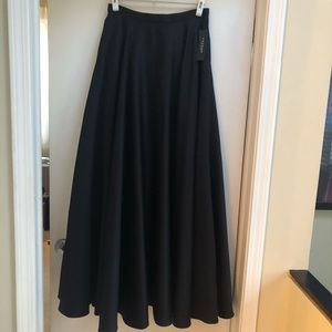NWT ABS Evening Full Satin Skirt